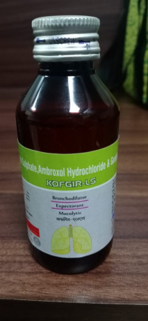 Levosalbutamol sulphate ambroxol hydrochloride and guaiphenesin syrup at best price 1