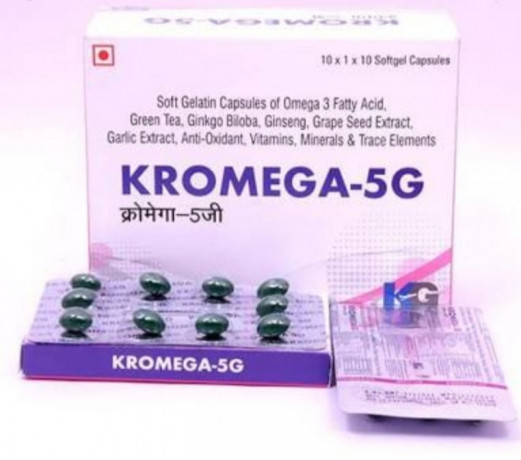 Omega 3 Fatty Acid, Green Tea, Ginko Biloba, Ginseng, Grape Seed Extract, Garlic Extract, Anti-Oxidant, Vitamins, Minerals & Trace Elements 1