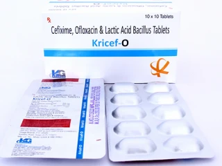 Cefixime 200mg, Ofloxacin 200 mg, & Lactic Acid Bacillus