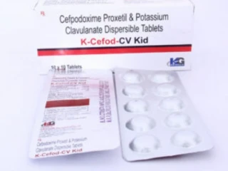 Cefpodoxime Proxetil And Potassium Clavulanate Dispersible Tablets