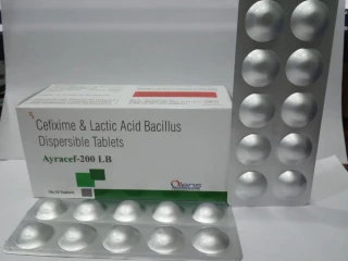 Cefixime & lactic acid bacillus dispersible tab. is available at best price