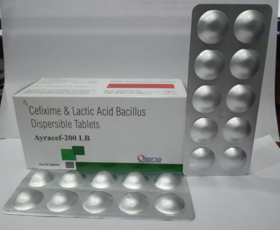 Cefixime & lactic acid bacillus dispersible tab. is available at best price 1