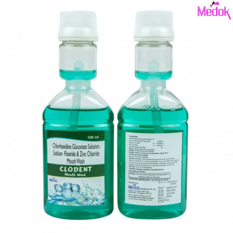 Chlorhexidine Gluconate Solution, Sodium Fluoride & Zinc Chloride Mouth Wash 1