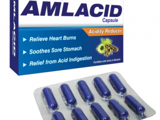 Amlacid Capsule : Herbal Antacid Chronic Gastritis and Relives Hyperacidity