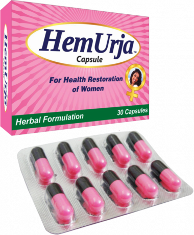 HemUrja Capsule : Female Health Restorative Capsules 1