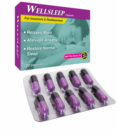 Wellsleep Capsules : For Insomnia and Anxiety 1