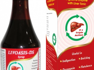 Livoasis-DS Syrup : Herbal Liver Tonic