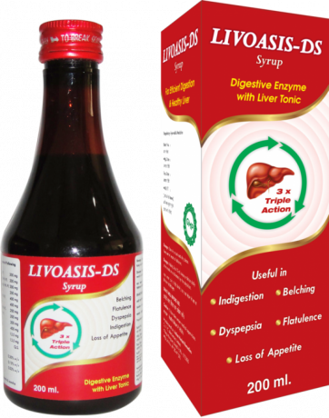 Livoasis-DS Syrup : Herbal Liver Tonic 1