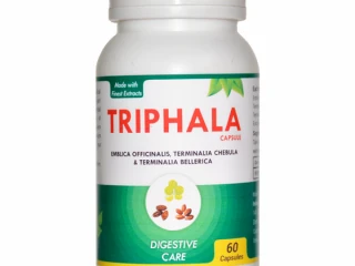 Triphala Capsules: For Indigestion and Constipation
