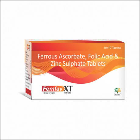 Ferrous Ascorbate + Folic Acid + Zinc 1