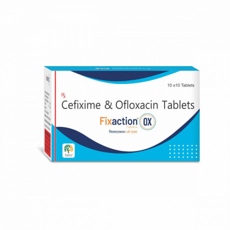 Cefixime + Ofloxacin 1