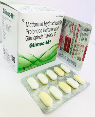 Glimepiride 1mg + Metformin 500 mg at best price 1