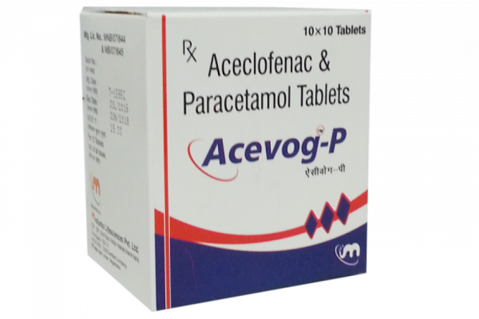 Aceclofenac Paracetamol Tablets 1