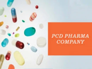 Punjab Based PCD Pharma Company