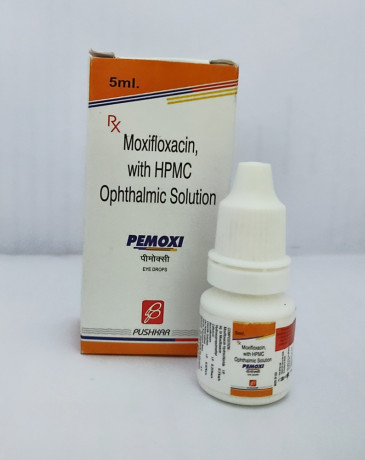MOXIFLOXACIN WITH HPMC OPHTHALMIC SOLUTION 1