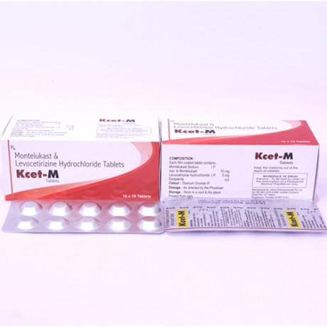 Montelukast 10 mg Levocetirizine 5 mg 1