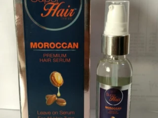 Hair serum for dry brittle, dull, frizzy and slipt end hairs
