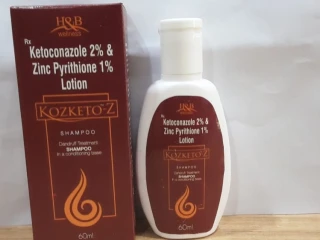 KETACONAZOLE 2%+ ZINC PYRITHIONE 1% SHAMPOO for dandrruff treament in conditioning base