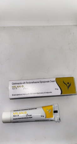 Milan-b Cream ( Clotrimazole Beclomethasone Dipropionate ), Terrace  Pharmaceuticals Pvt Ltd, Chandigarh