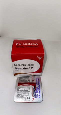 Verpin - 12 ( Ivermectin 12 mg. Tablets ) 1