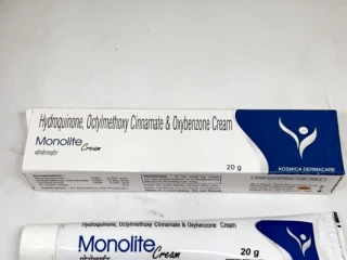 Monolite Cream ( Hydroquinone Octylmethoxy Cinnamate Oxybenzone )