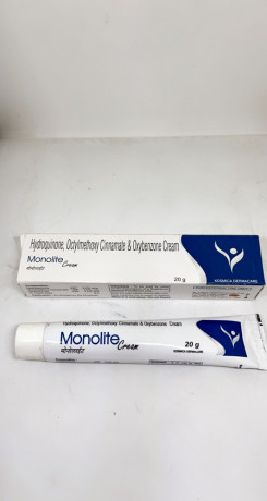Monolite Cream ( Hydroquinone Octylmethoxy Cinnamate Oxybenzone ) 1