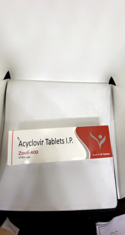 Zovil - 400 Tablets ( Acyclovir 400 mg. ) 1