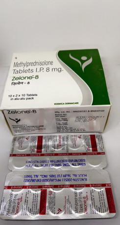 Zelone - 8 Tabltes ( Methylprednisolone 8 mg. ) 1