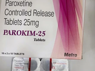 Parokim - 25 ( Paroxitime C.R Tablets )