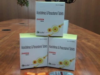 ACECLOFENAC 100MG + PARACETAMOL 325MG