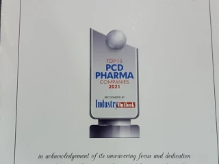 We are among top 10 fastest growing Pcd pharma company