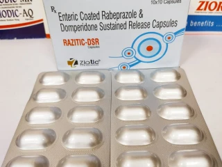 ENTERIC COATED RABEPRAZOLE SODIUM 20 MG + DOMPERIDONE 30 MG SR