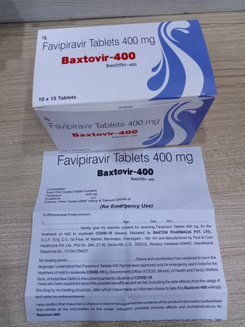 Favipiravir Tablets 400 Mg 1