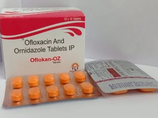 Ofloxacin and ornidazole tablets