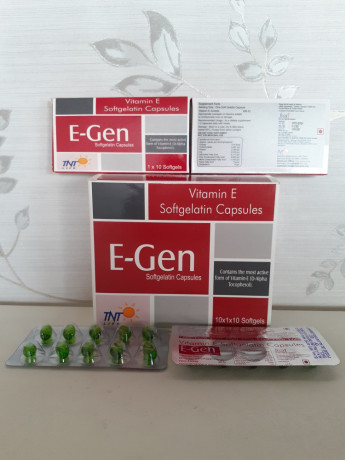 VITAMIN E SOFTGELATIN CAPSULES 1