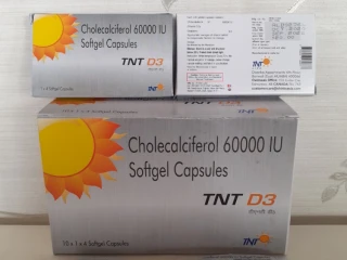 CHOLECALCIFEROL 60000 IU Soft Gel Capsules