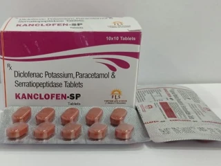 Diclofenac potassium paracetamol and serratiopeptidase tablets
