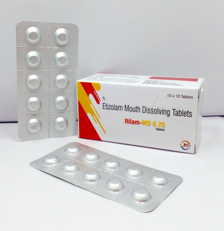 Etizolam 0.25 MDT 1
