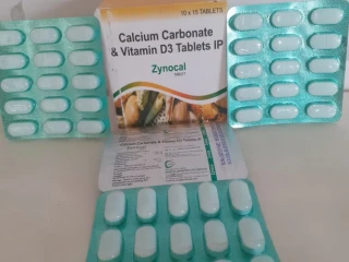 CALCIUM CARBONATE WITH VITAMIN D3 TABLETS IP