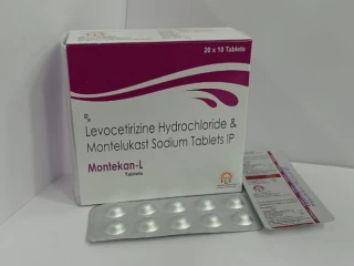 MONTELUCAST10MG +LIVOCETIRIZINE 5MG