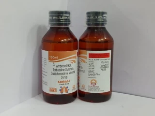 Ambroxol terbutaline guaiphenesin & menthol syrup