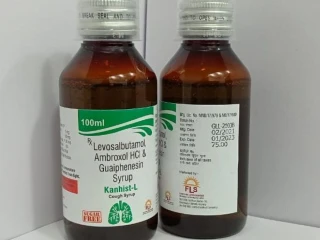 Levosalbutamol sulphate ambroxol hydrochloride and guaiphenesin