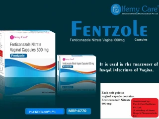 FENTICONAZOLE NITRATE VAGINAL CAPSULES 600MG