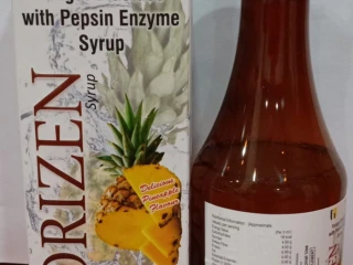 Diestive Enzyme with Fungal Diastase & Pepsin (DELICIOUS PINEAPPLE FLAVOUR) Syrup
