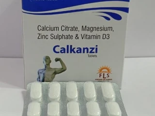 CALCIUM CITRATE 1GM + MAGNESIUM + VITAMIN D3 + ZINC (TAB)