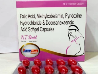 FOLIC ACID 5MG+ METHYLCOBALAMINE 1500MCG + PYRIDOXINE 1.5MG + DHA 200MG