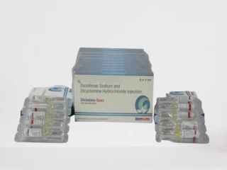 DICLOFENAC SODIUM 50MG + DICYCLOMINE HYDROCHLORIDE 20MG