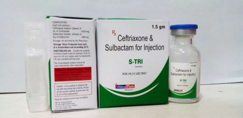CEFTRIAXONE 1GM + SULBACTUM 500MG INJECTIONS 1