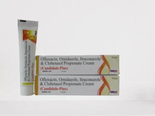 OFLOXACIN 0.75% + ORNIDAZOLE 2% + ITRACONAZOLE 1% & CLOBETASOL PROPIONATE 0.05% CREAM