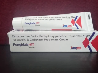 KETOCONAZOLE , IODOCHLORHYDROXYQUINOLINE , TOLNAFTATE , NEOMYCIN & CLOBETASOL